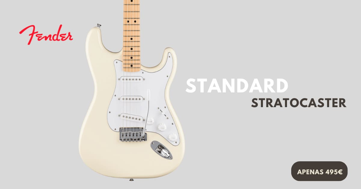 Fender Standard Stratocaster Olympic White Apenas 495€