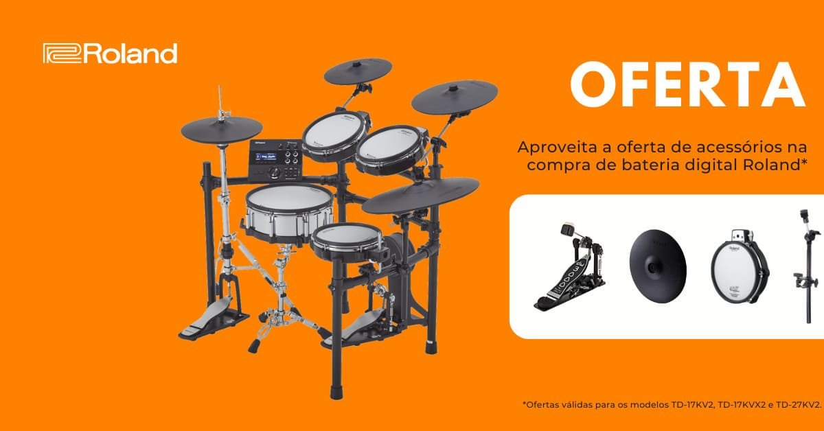 Baterias Digitais Roland + OFERTAS