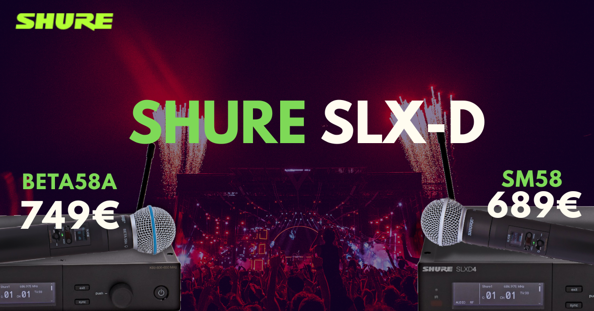 Sistemas Sem Fios Shure SLXD