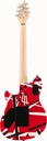 EVH Wolfgang Special Striped Red Black and White