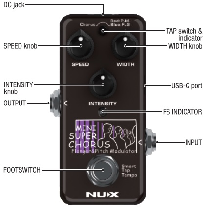 Nux Mini SCF Super Chorus NCH-5