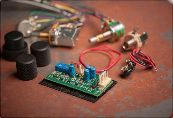 Seymour Duncan STC3M3 Music Man Preamp Activo 3 botões