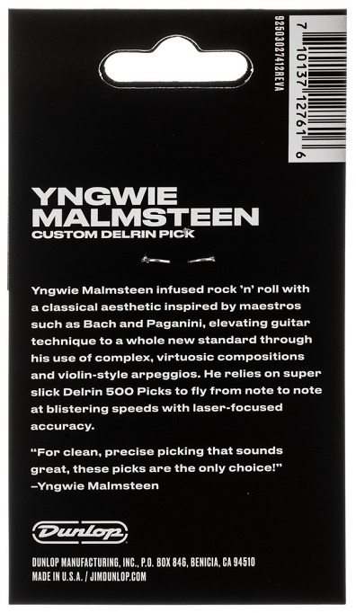 Dunlop YJMP01WH Yngwie Malmsteen, 1,5mm