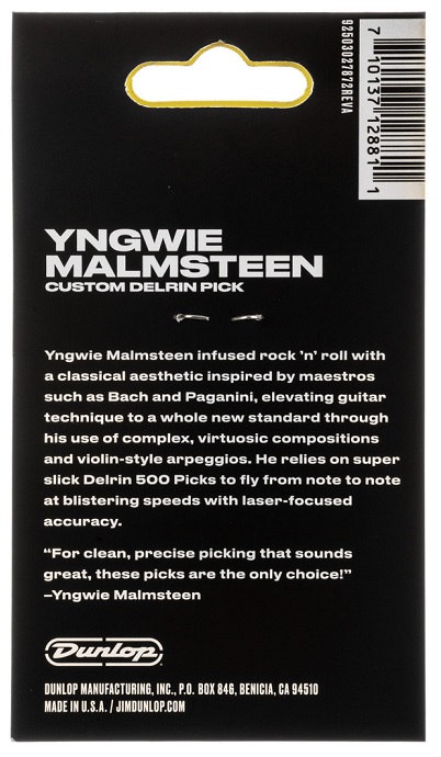 Dunlop YJMP02RD Yngwie Malmsteen, 2,0mm