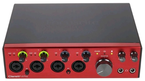 Focusrite Clarett+ 4Pre