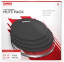 Evans SO-0244 Fusion Sound Off Pack