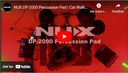 NUX DP-2000 Pad Percussão