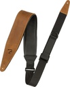 Fender Right Height Leather Strap, Cognac, 2.5"