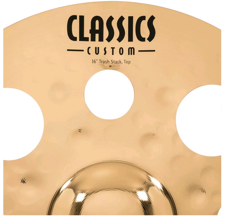 Meinl Classics Custom Brilliant 16" Trash Stack