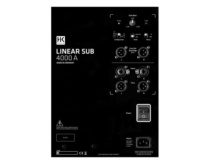 HK Audio LSUB 4000A