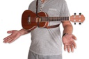 RightOn Uke/Mandoline Dual Hook Brown