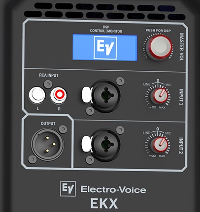 Electrovoice EKX-12P, Coluna Ativa, 12", 1500W, 132dB