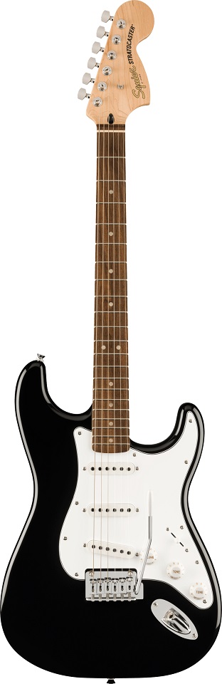 Fender Squier Affinity Strat Black Mustang Micro Pack