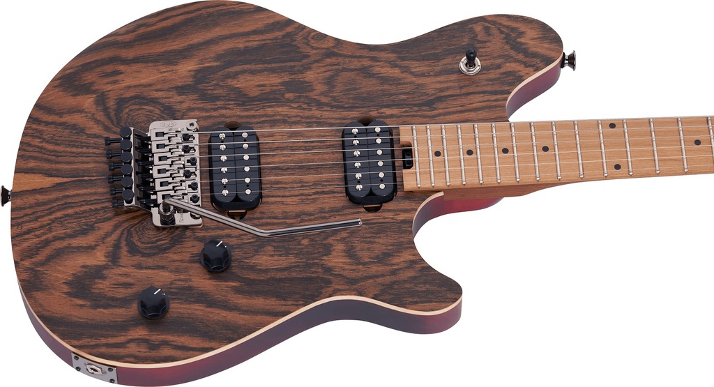 EVH Wolfgang WG Standard Exotic Bocote, Baked Maple Fingerboard, Natural