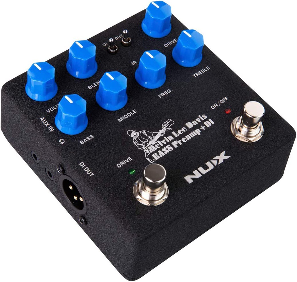 NUX Melvin Lee Davis Bass Preamp+DI