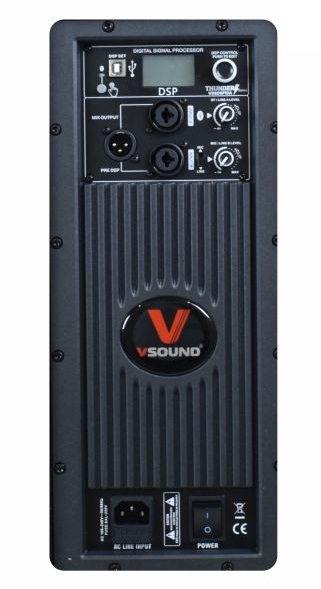 VSound VSSDSP12A, coluna amplificada 12" DSP/USB/BT 900W