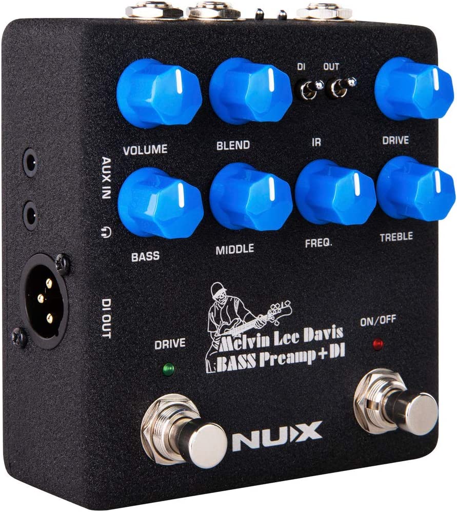 NUX Melvin Lee Davis Bass Preamp+DI