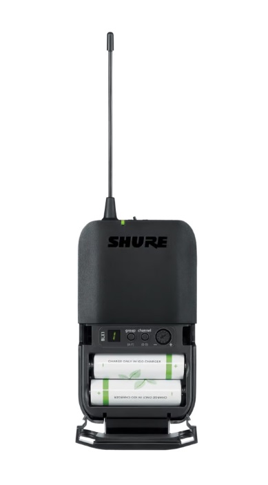 Shure BLX14R/SM35, sistema com recetor para rack