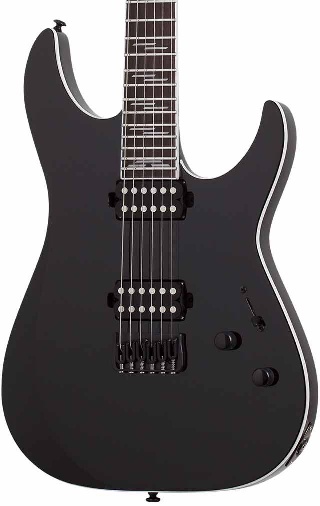 [A/006052] Schecter Banshee GT FR Satin Charcoal Burst Image 