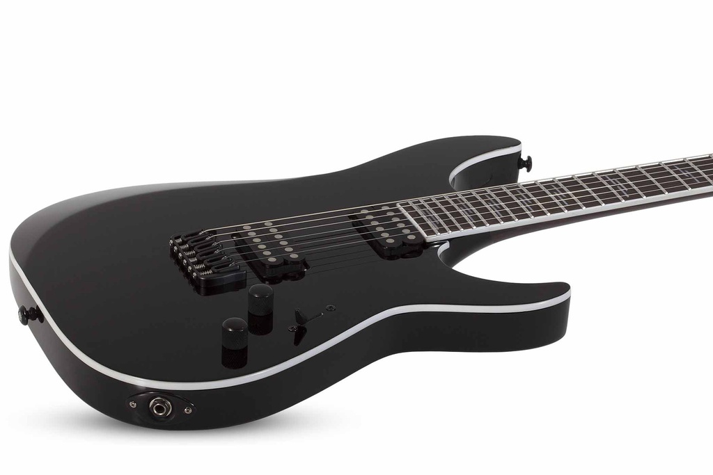 [A/006052] Schecter Banshee GT FR Satin Charcoal Burst Image 