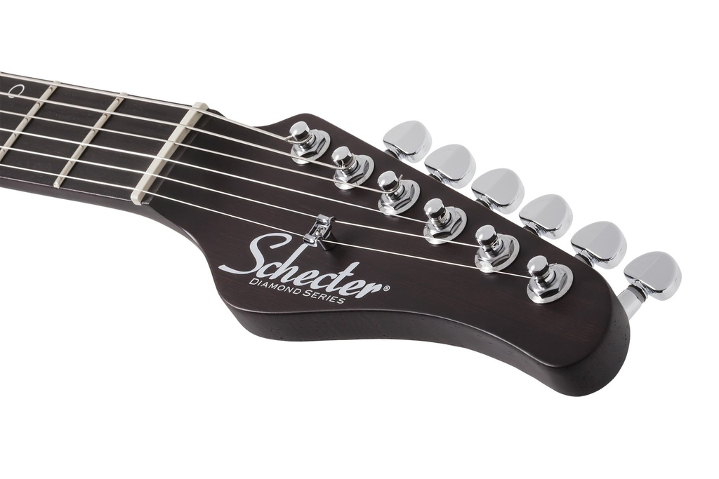 [A/006052] Schecter Banshee GT FR Satin Charcoal Burst Image 