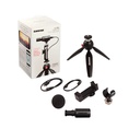 Shure MV88+ Video Kit com Tripé Manfrotto