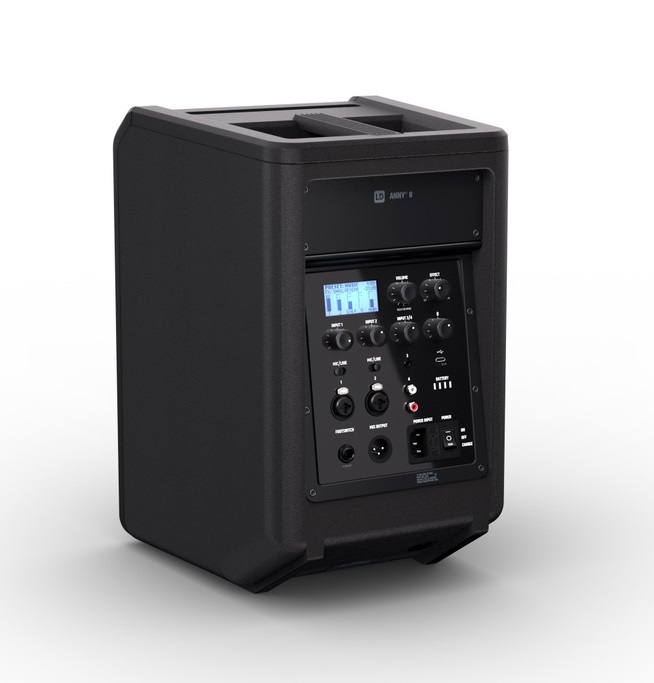 LD Systems ANNY 8 Stage Black, Coluna a bateria
