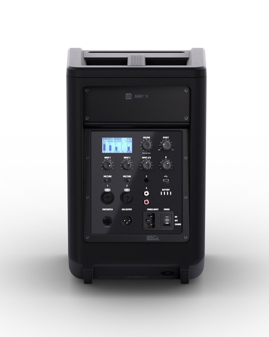LD Systems ANNY 8 Stage Black, Coluna a bateria