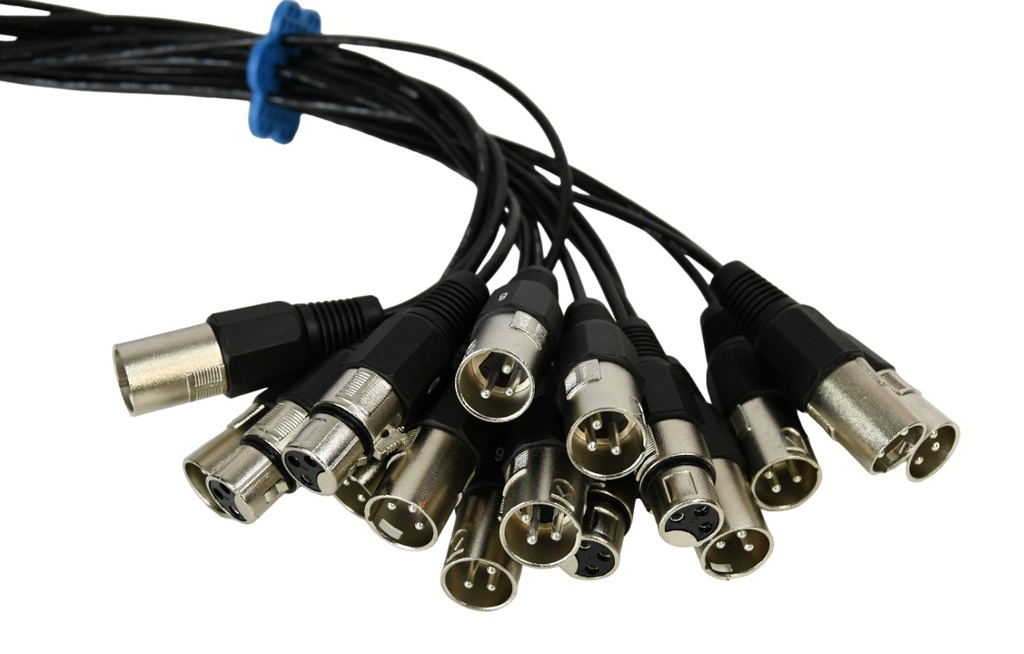 Soundking AH103, Stagebox com 20 metros, 12 entradas e 4 saídas