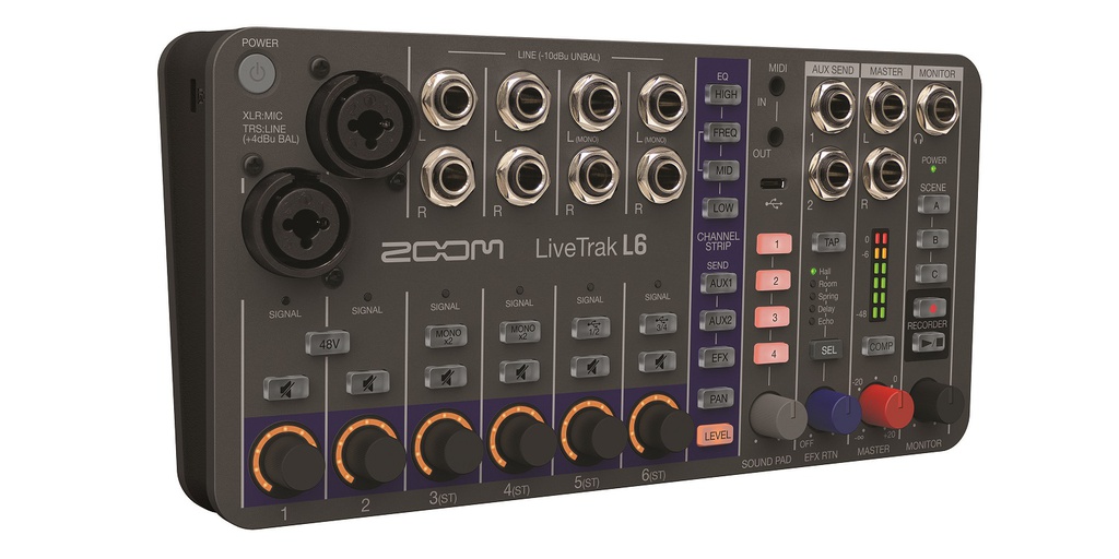 Zoom LiveTrak L-6