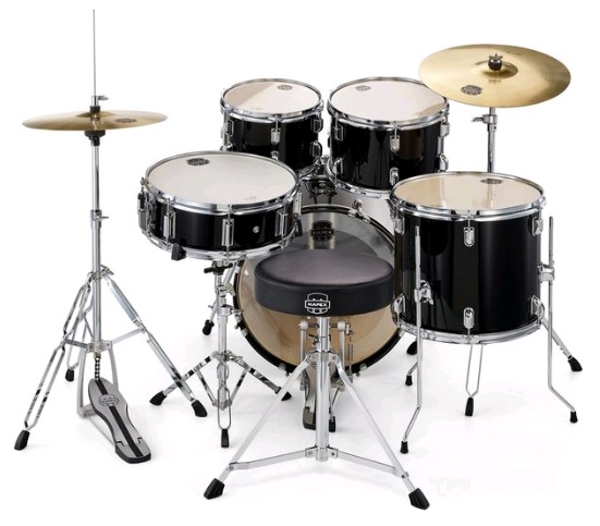 Mapex Comet Fusion 18" Dark Black