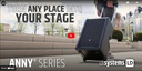 LD Systems ANNY 8 Stage Black, Coluna a bateria