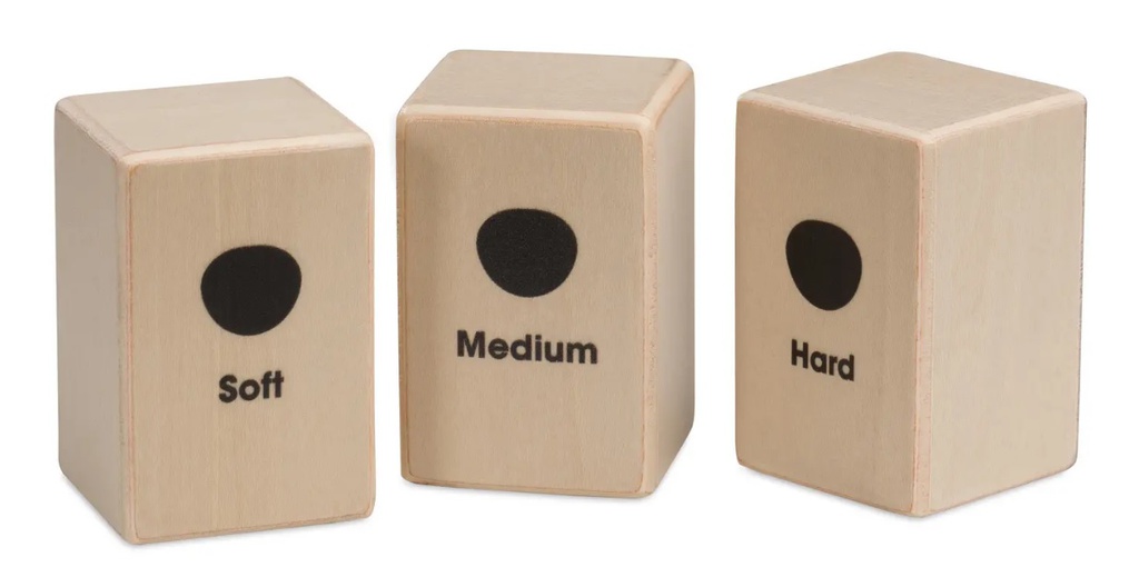 Sela Mini Cajon Shaker SE108 Set Pack 3