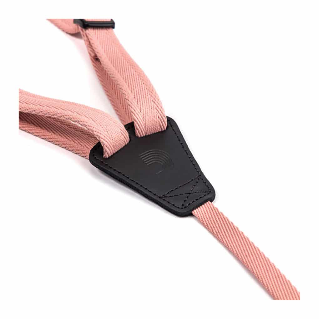 Daddario 19UKE04 Ukulele/Cavaquinho Pet Strap Coral