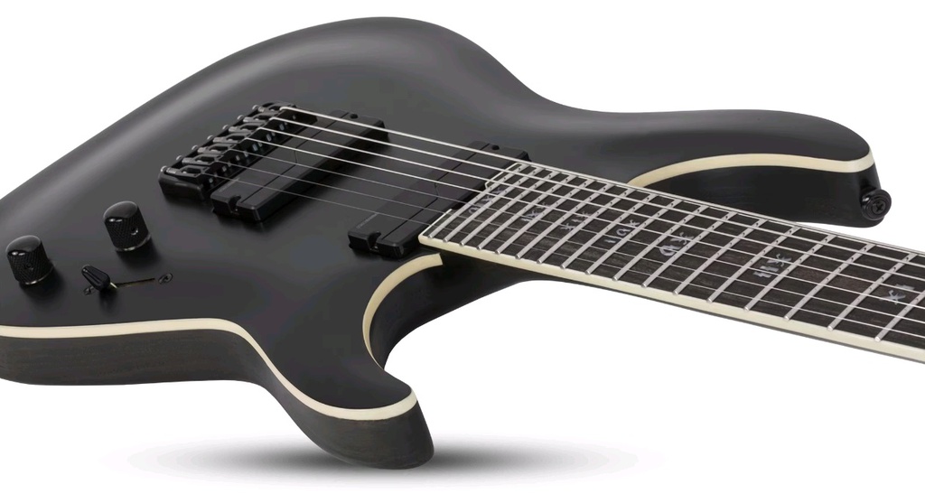 Schecter C-7 SLS Evil Twin SBK