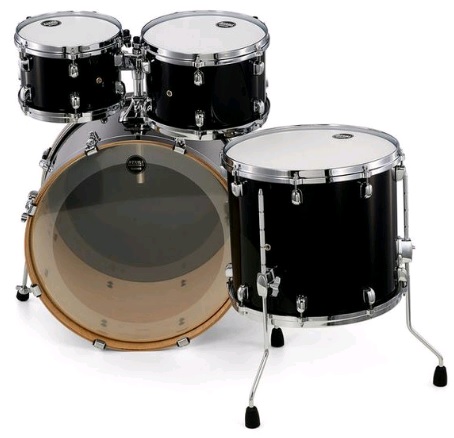 Tama Starclassic Performer 4PC Shell Kit MBS42S-PBK