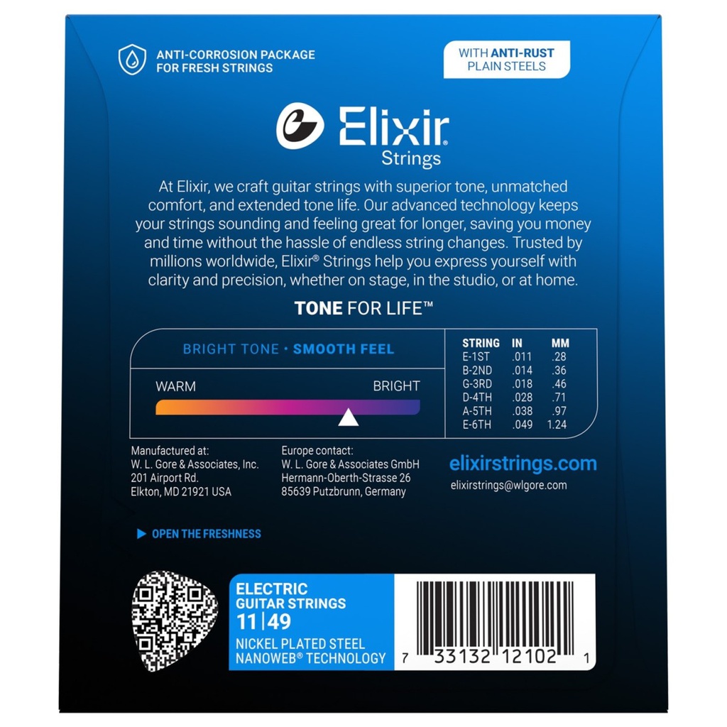 Elixir Nanoweb 11/49 Medium 12102