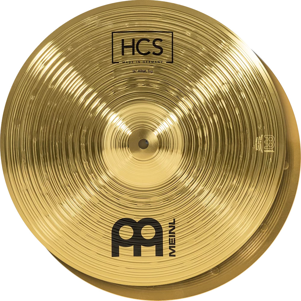 Tama Imperialstar IP62H6W, 6 peças com hardware e pratos Meinl HCS, Hairline Black