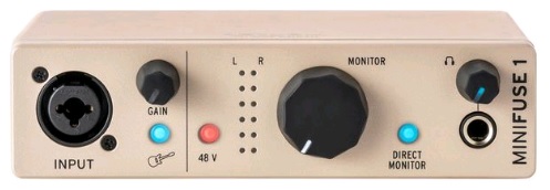 Arturia MiniFuse 1 Champagne