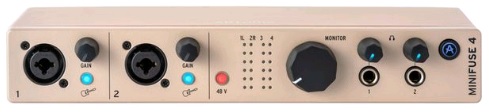 Arturia MiniFuse 4 Champagne