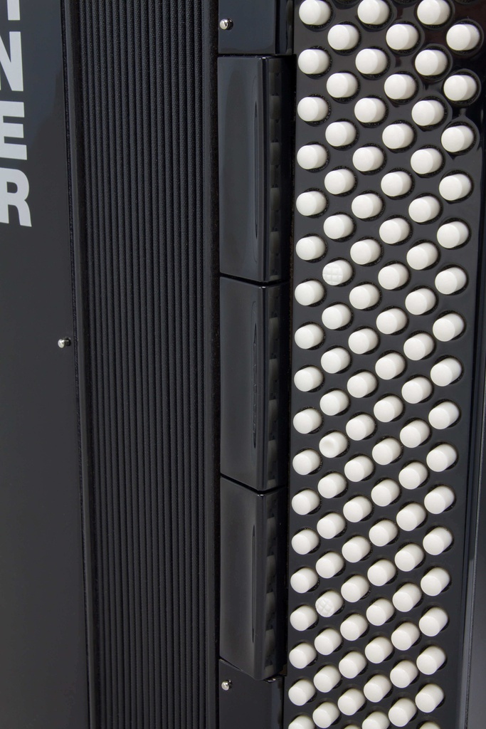 Hohner Bravo III 120 Black silent key