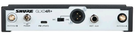 Shure GLXD14R+/MX53