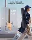 Donner Hush I Pro Acoustic-Electric Guitar Natural