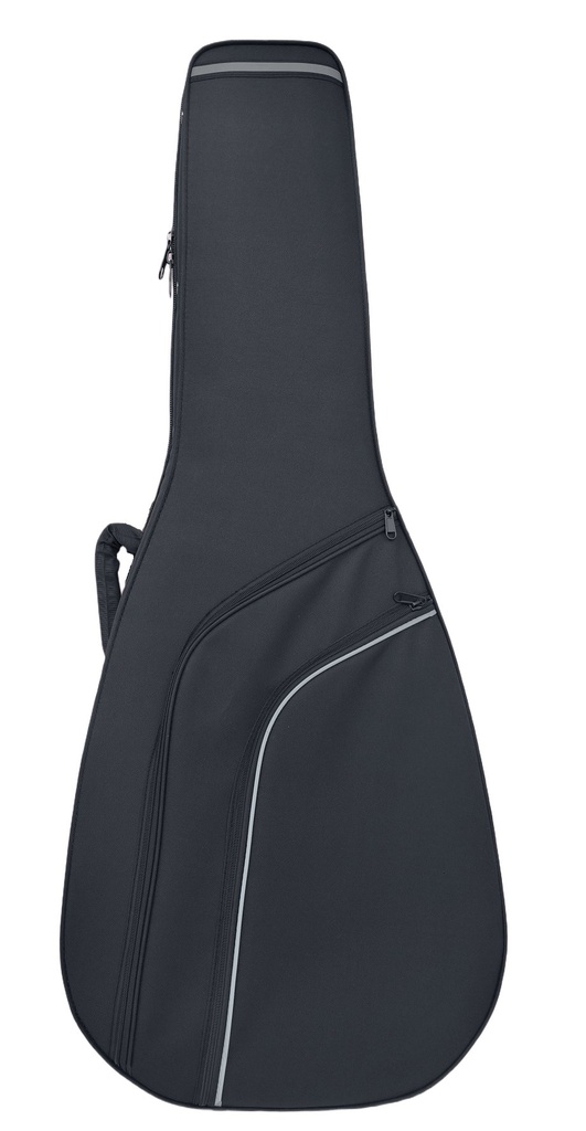 WikiBag SGE110BK, estojo semi-rígido para clássica