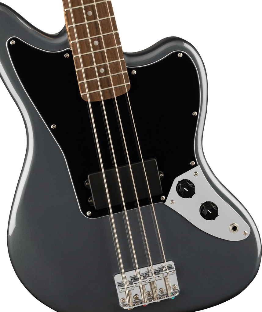 Fender Squier Affinity Jaguar Bass H Charcoal Frost Metallic