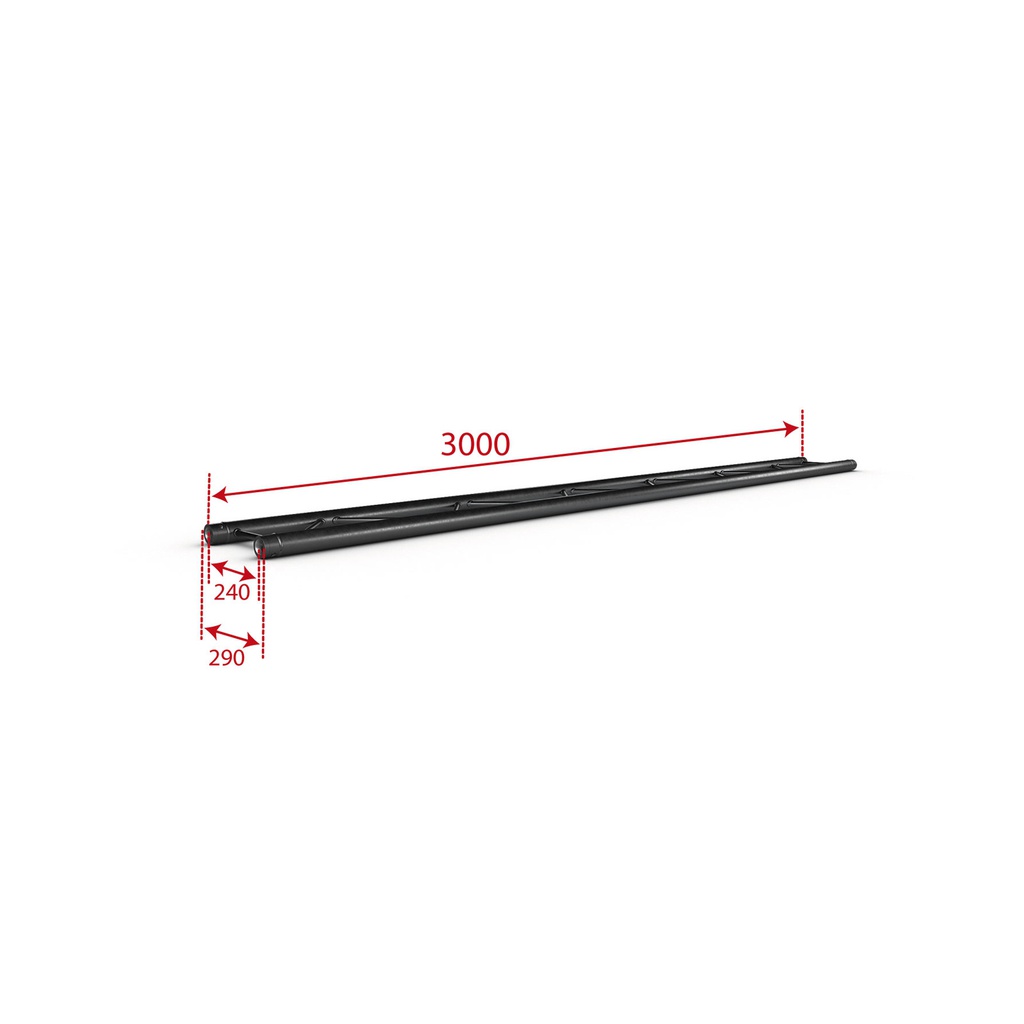Contestage DUO29-300 BLK