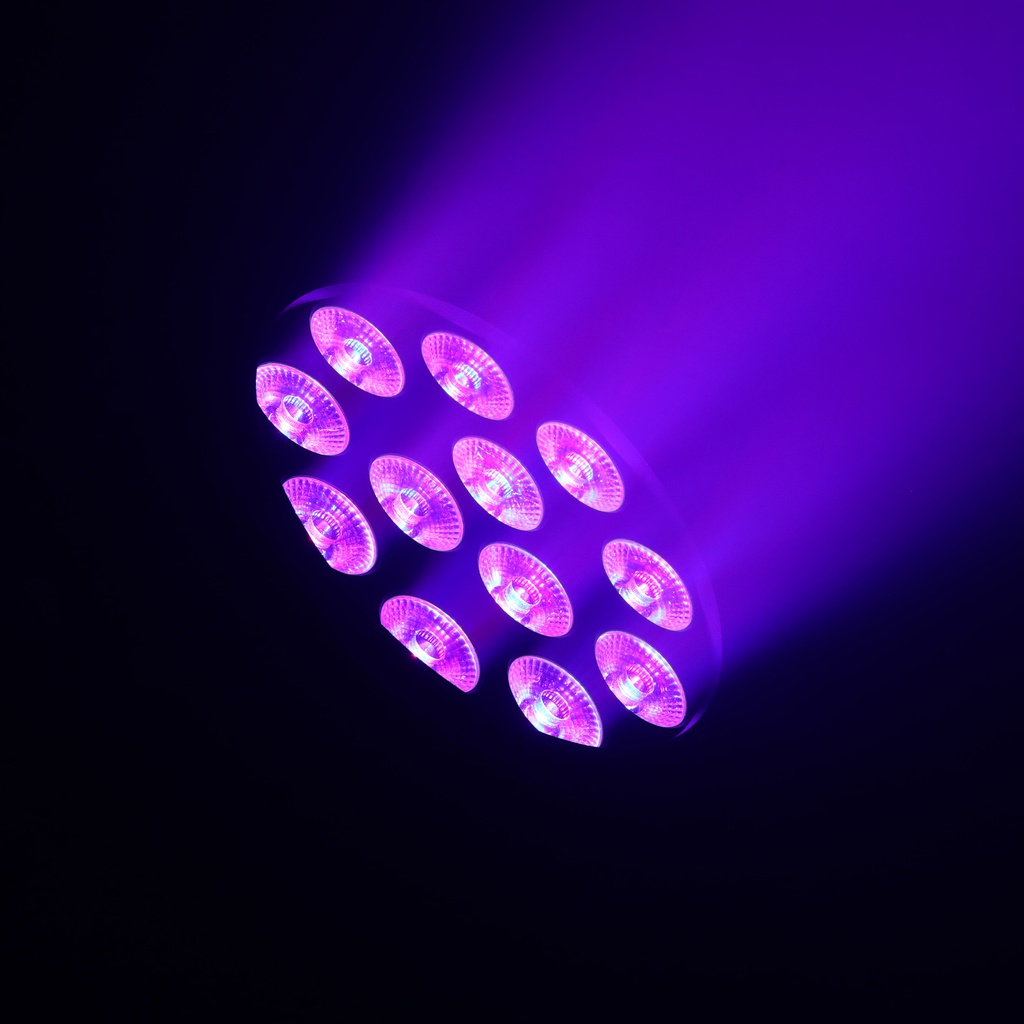 Power Lighting Par Slim 12x6W Quad