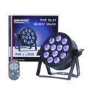 Power Lighting Par Slim 12x6W Quad