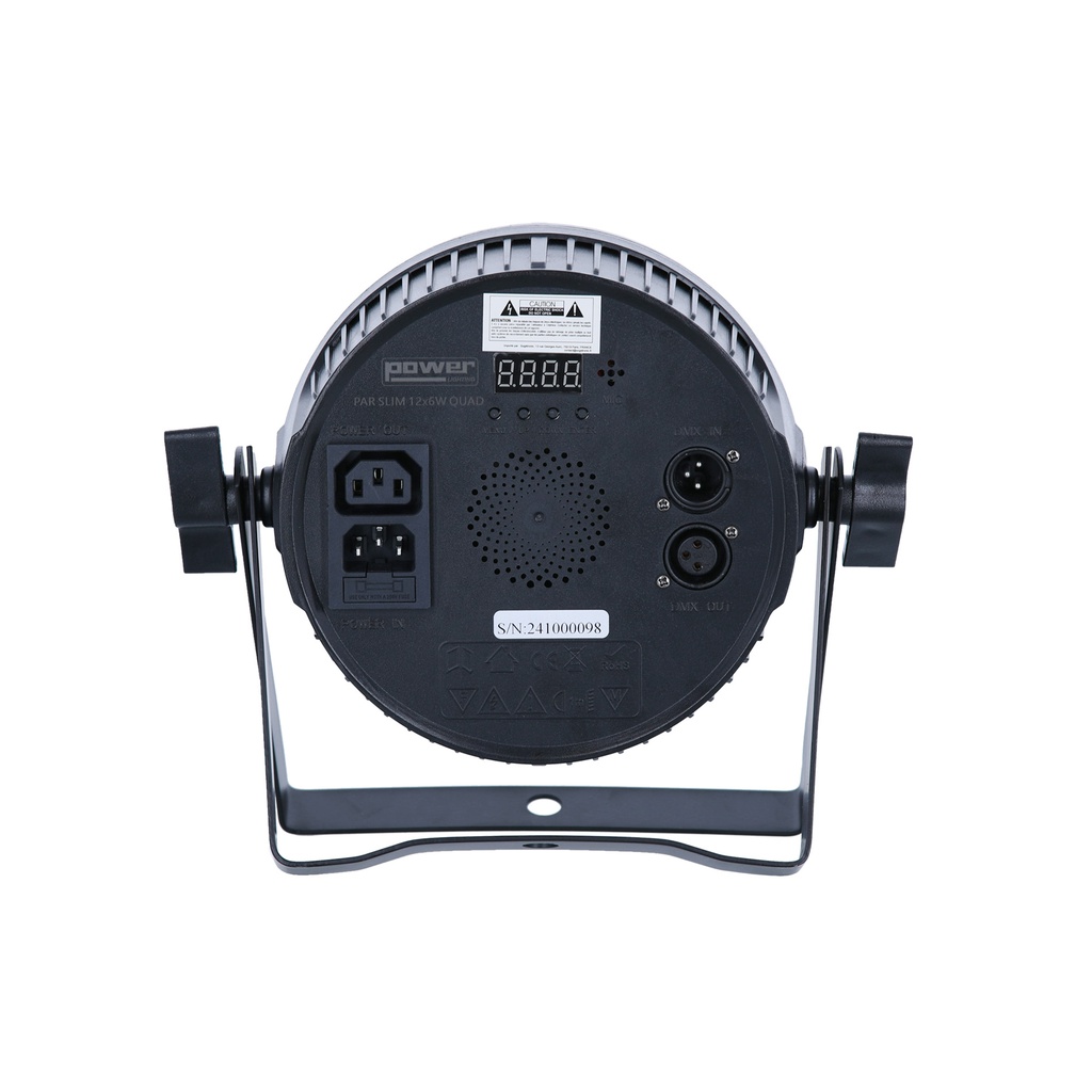 Power Lighting Par Slim 12x6W Quad