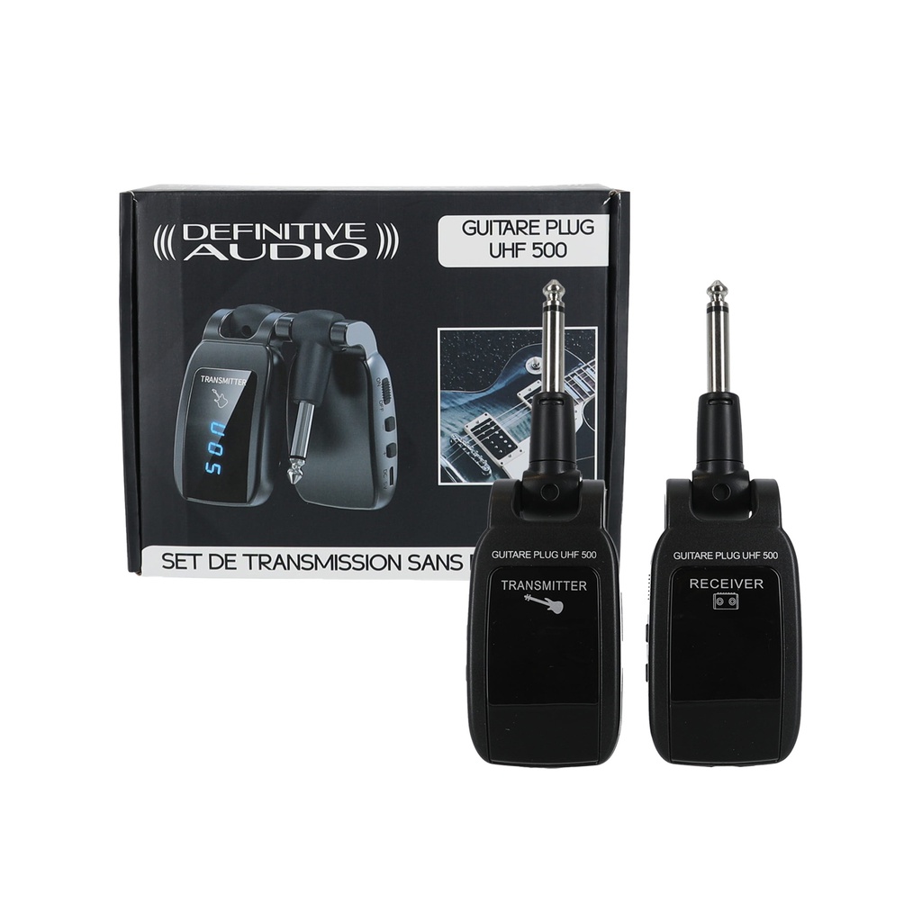 Definitive Audio Guitare Plug UHF 500